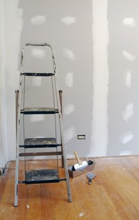 Drywall repair by Anthony Meggs Painting LLC.