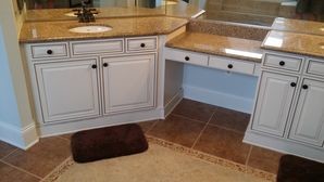 Before & After Vanity & Cabinet Painting in Charlotte, NC (2)