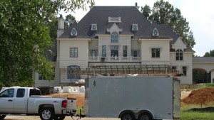Exterior Painting of Long View Country Club in Waxhaw, NC